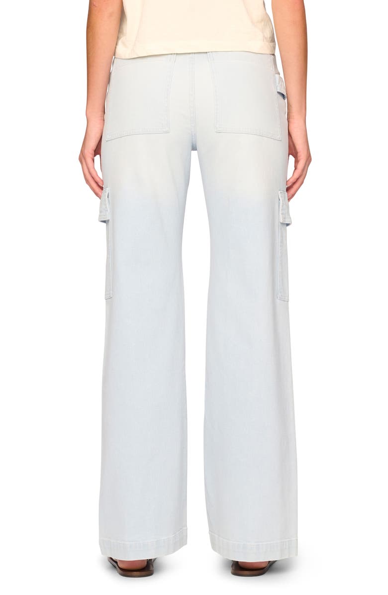 DL1961 Zoie Relaxed Wide Leg Cargo Jeans, Alternate, color, Poolside Cargo