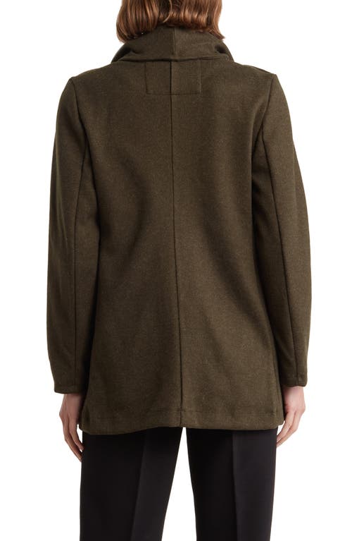 Ookie & Lala Women's Wool Blend Jacket In Military