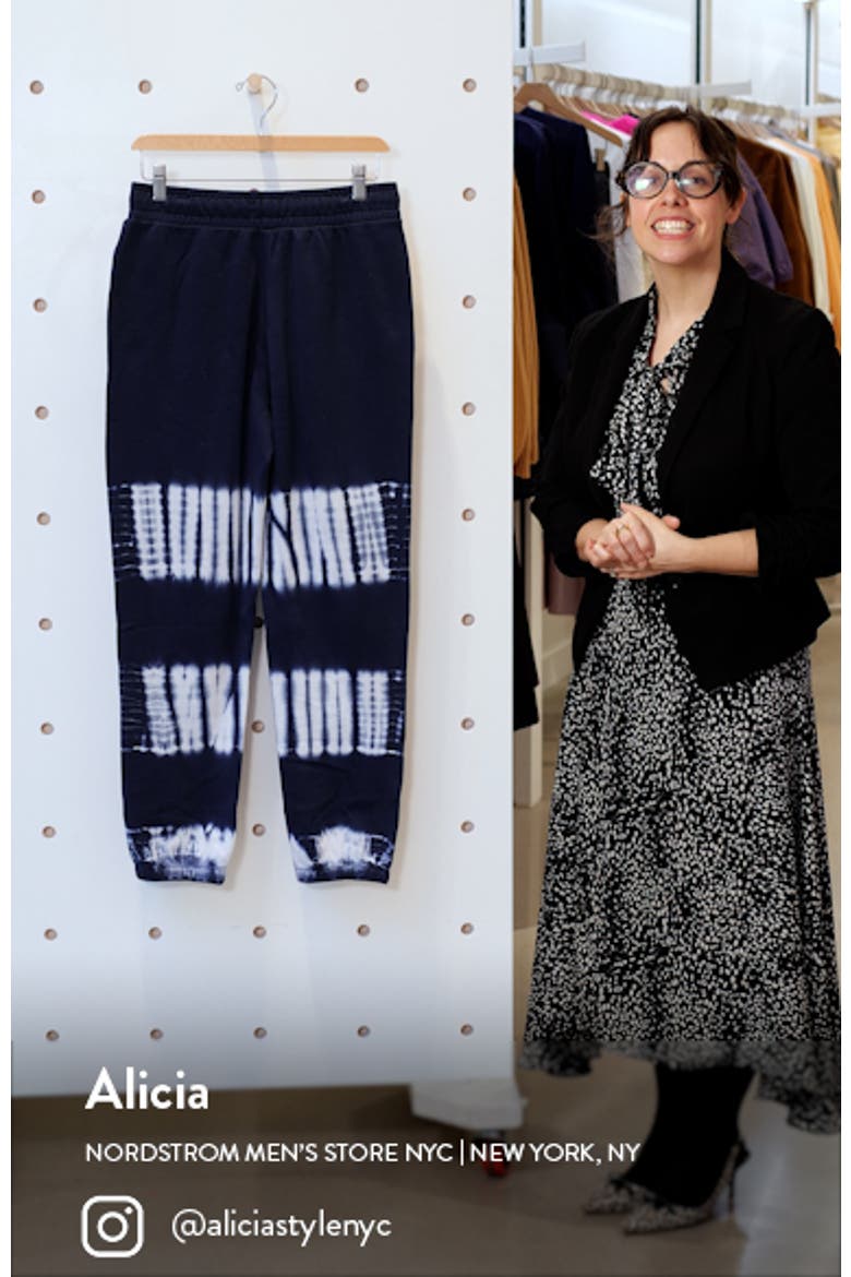 (Re)sourced Cotton Tie Dye Retro Sweatpants video