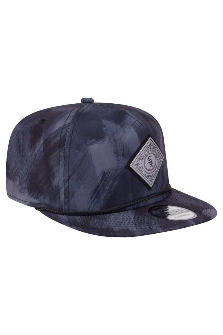 Men's New Era Navy Chicago White Sox Printed Golfer Snapback Hat, Alternate, color, Navy