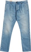 Fortela Pencesj Bleach Wash Denim Trousers
