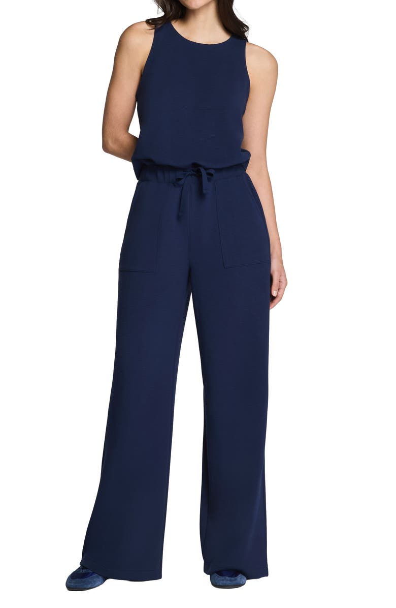 SPANX<sup>®</sup> AirEssentials<sup>®</sup> French Rib Jumpsuit, Main, color, Timeless Navy