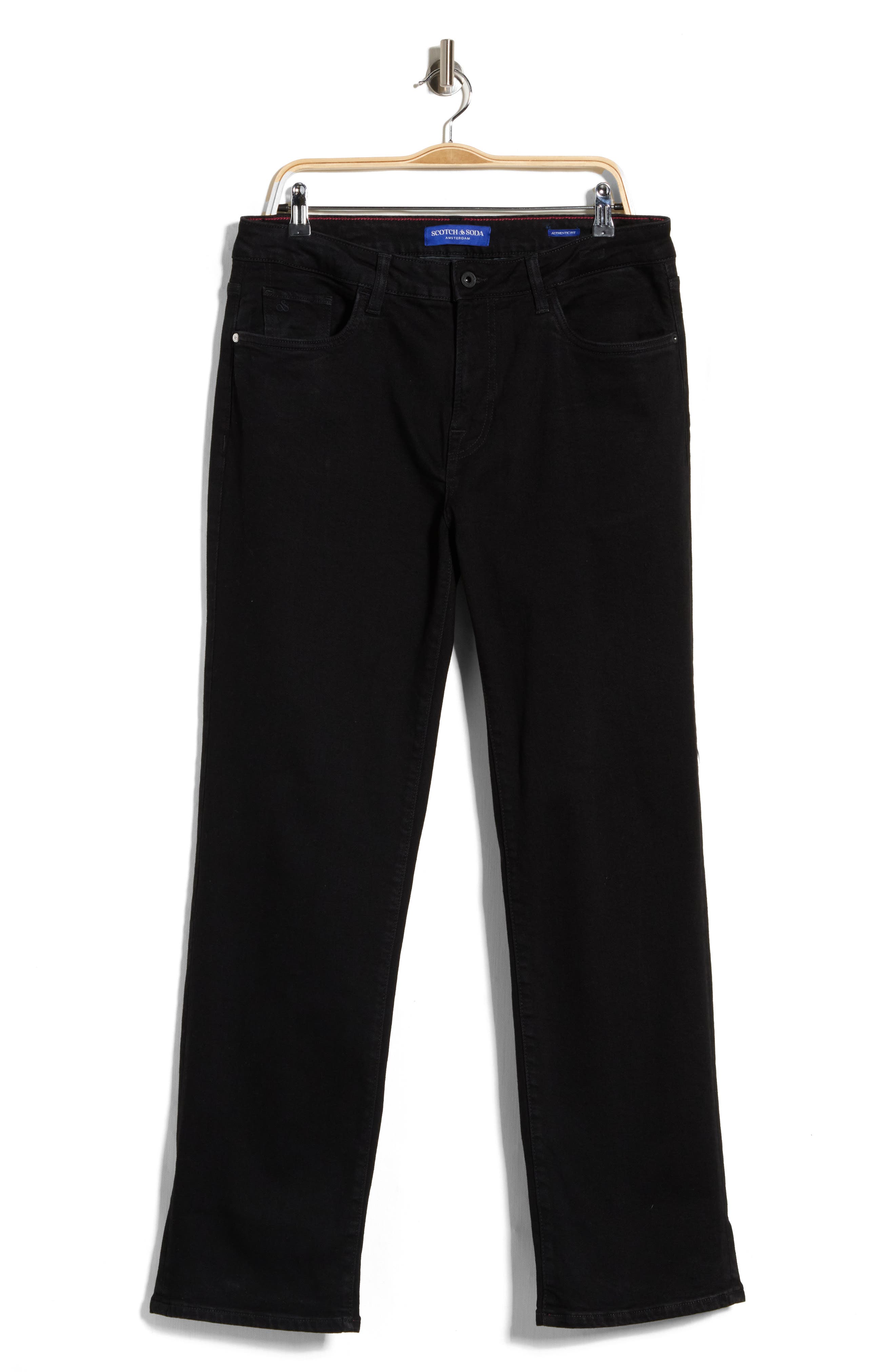 Canal Authentic Straight Fit Denim Jeans
