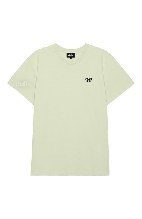 Dalix Womens Bow Lightweight Everyday Tee In Green