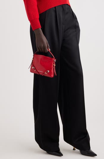 Nano Voyou Leather Crossbody Bag