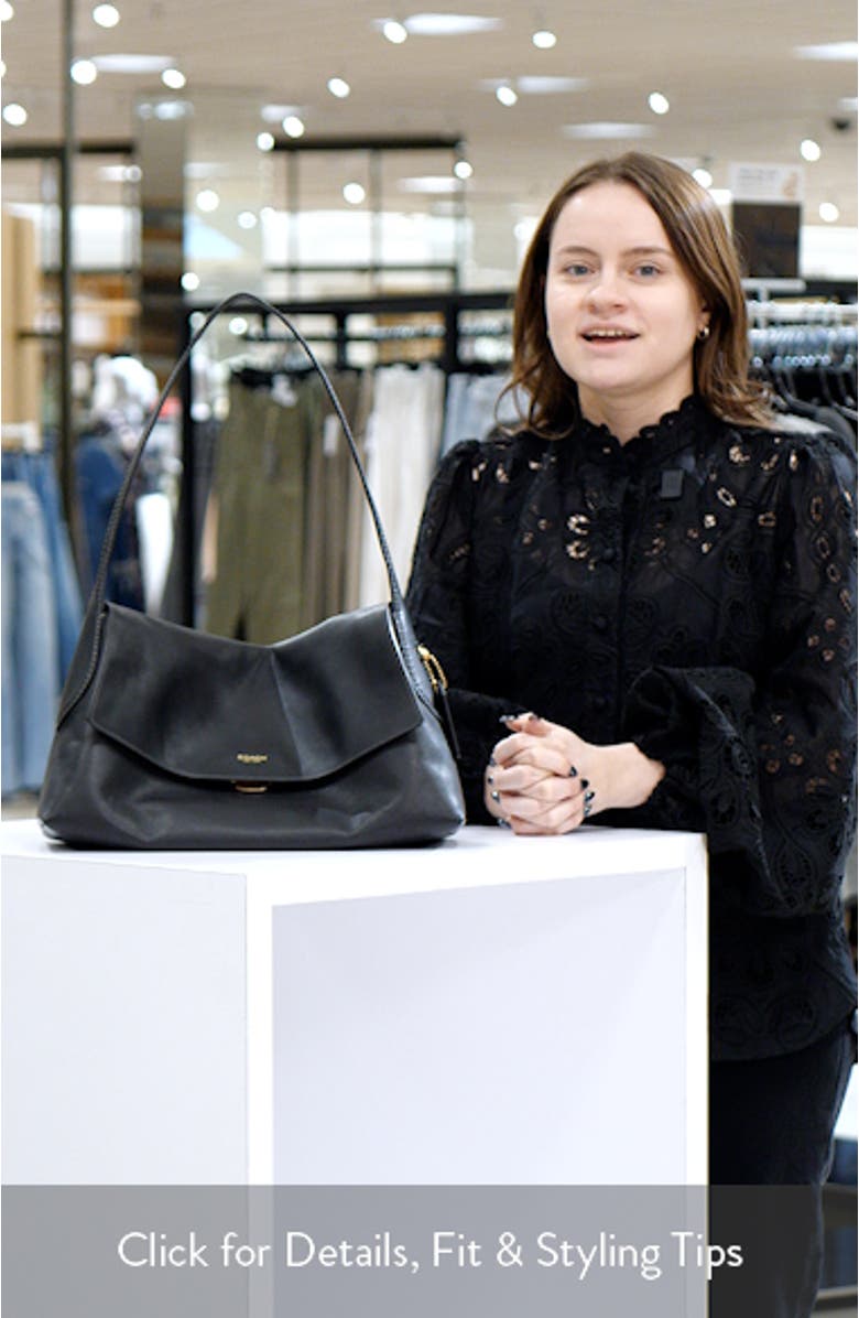 Chelsea 36 Natural Grain Leather Shoulder Bag, sales video thumbnail