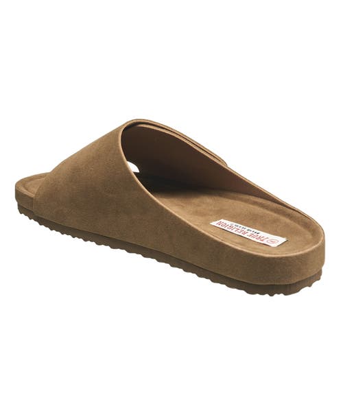 True Religion Billy Velcro Strap Sandal In Taupe
