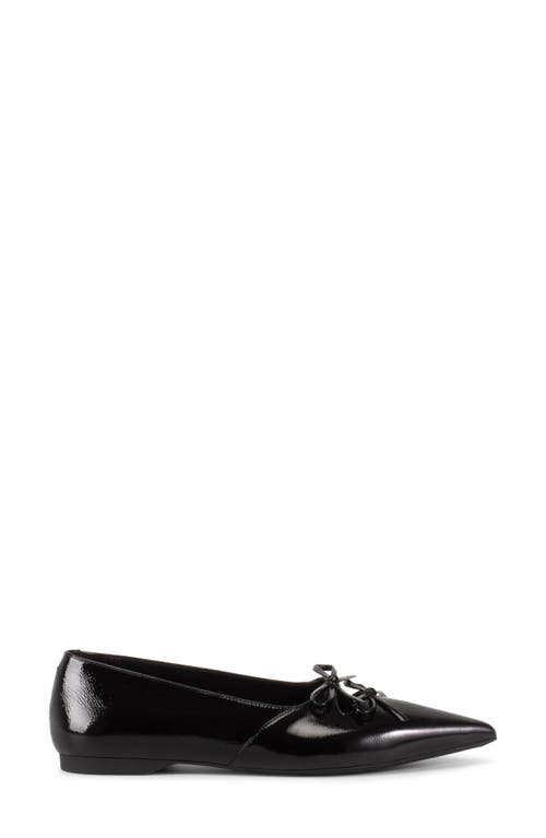 Vagabond Shoemakers Hermine Pointed Toe Flat In Black