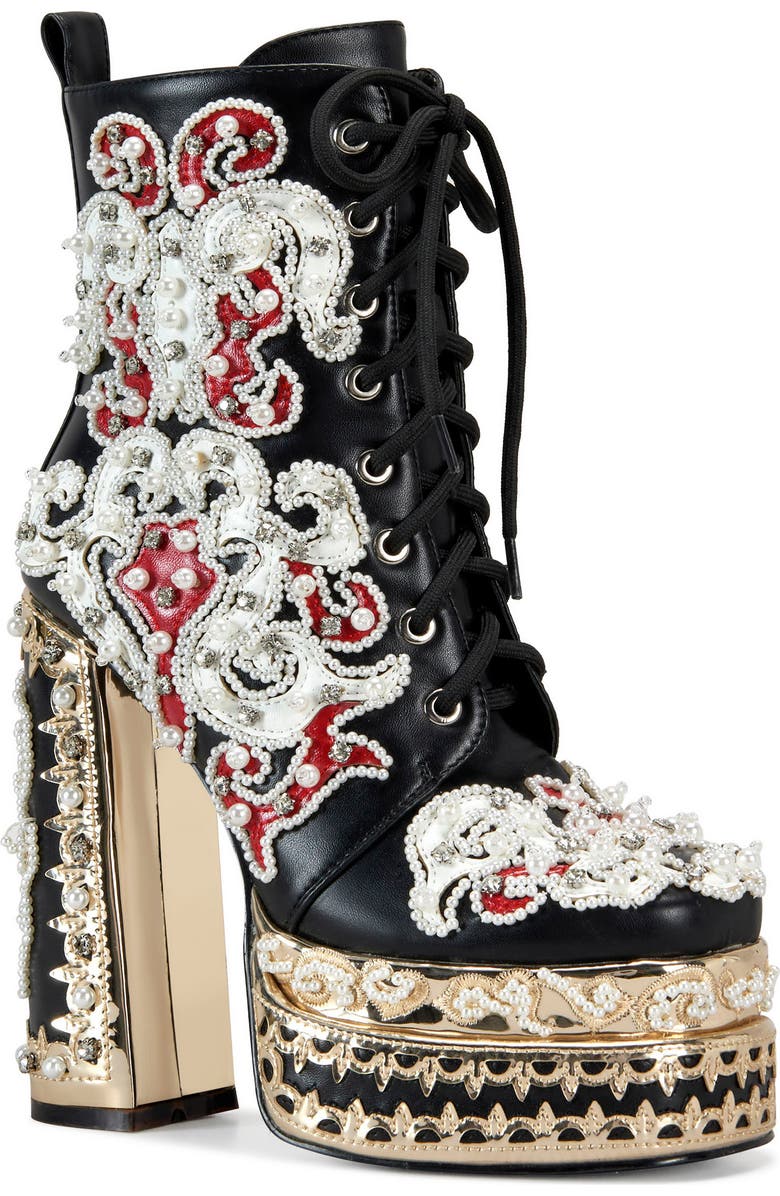 AZALEA WANG Blithe Platform Bootie, Main, color,