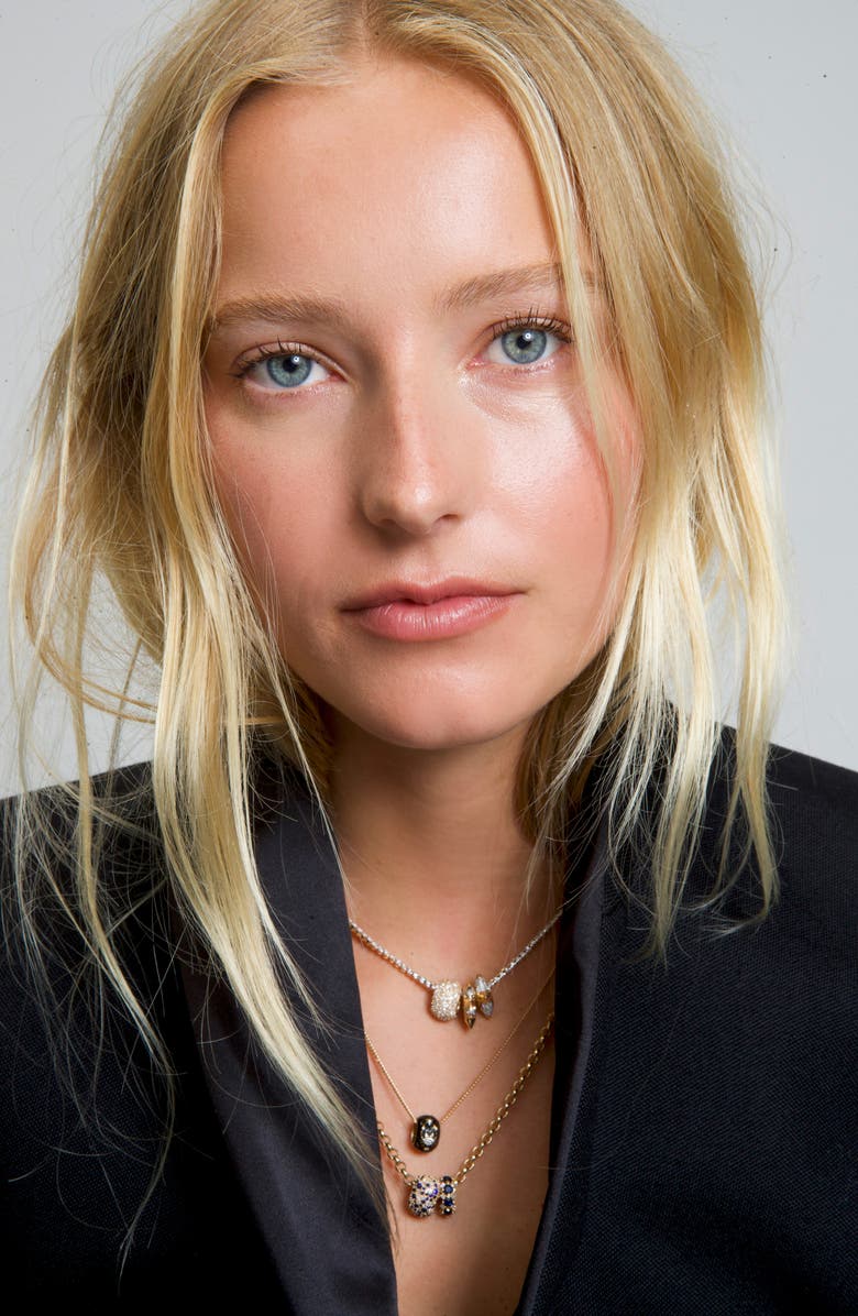 Adina Reyter Pavé Diamond 4-Spike Bead, Alternate, color, 