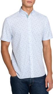 CONSTRUCT Quadruple Diamond Woven Short Sleeve Basic