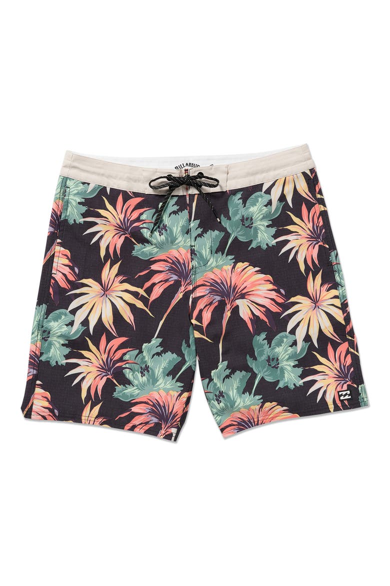 Sundays Lo Tide Board Shorts, Alternate, color, CHARCOAL MULTI