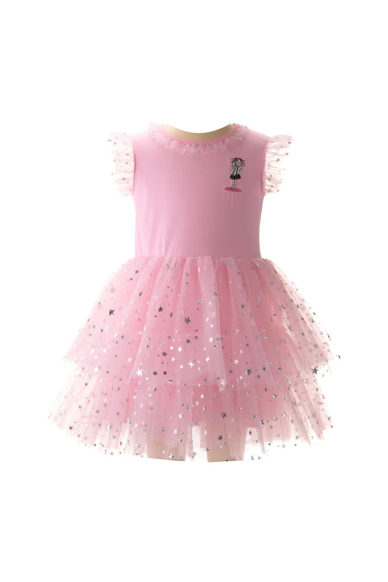 Eloise Sparkle Star Tutu Dress, Main, color, Pink