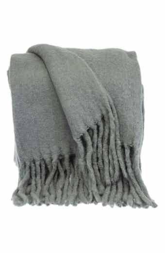 PARKLAND COLLECTION Nagar Fringe Throw Blanket