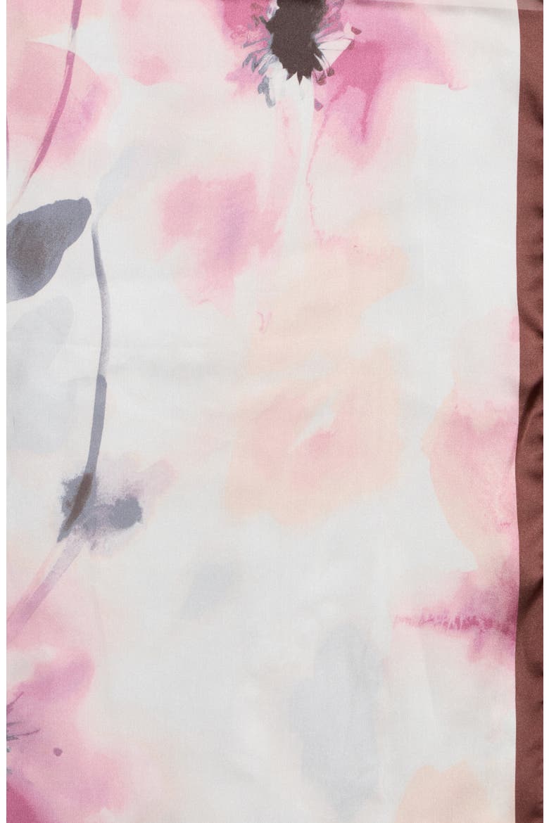 Poppy Blur Square Scarf, Alternate, color, NEUTRAL