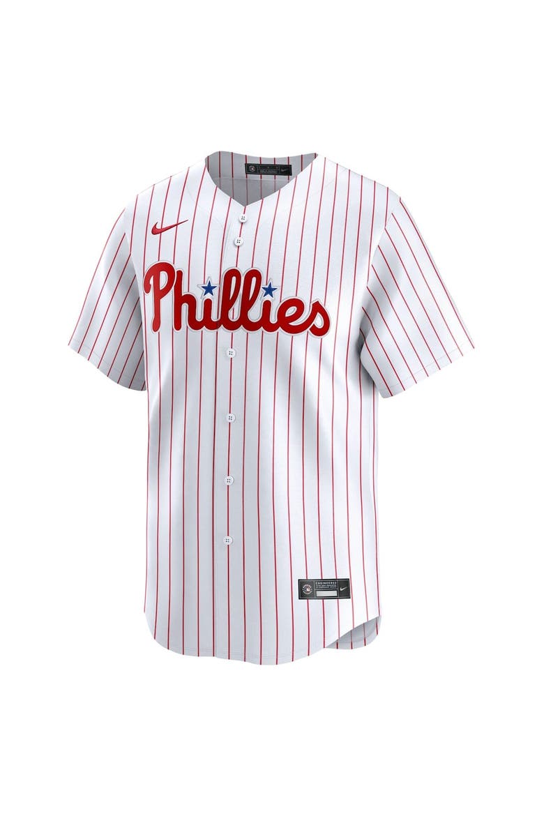 Men's Nike J.T. Realmuto White Philadelphia Phillies Home Limited Player Jersey, Alternate, color, White