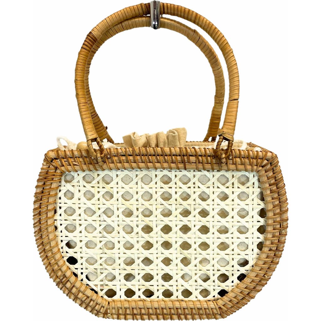 Jelavu Amelia Small Satchel Bag In Natural