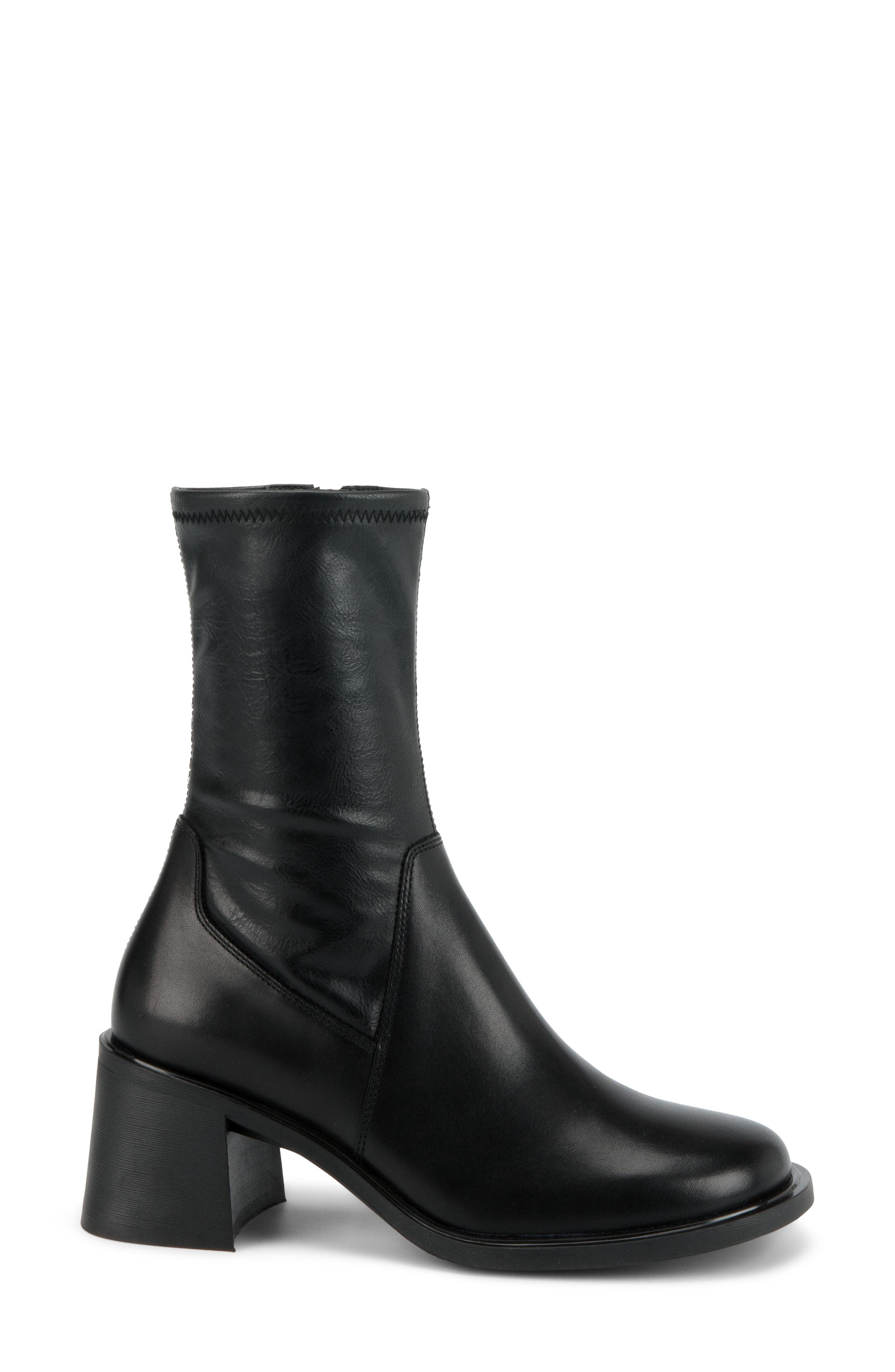 Vega Bootie, Alternate, color, BLACK