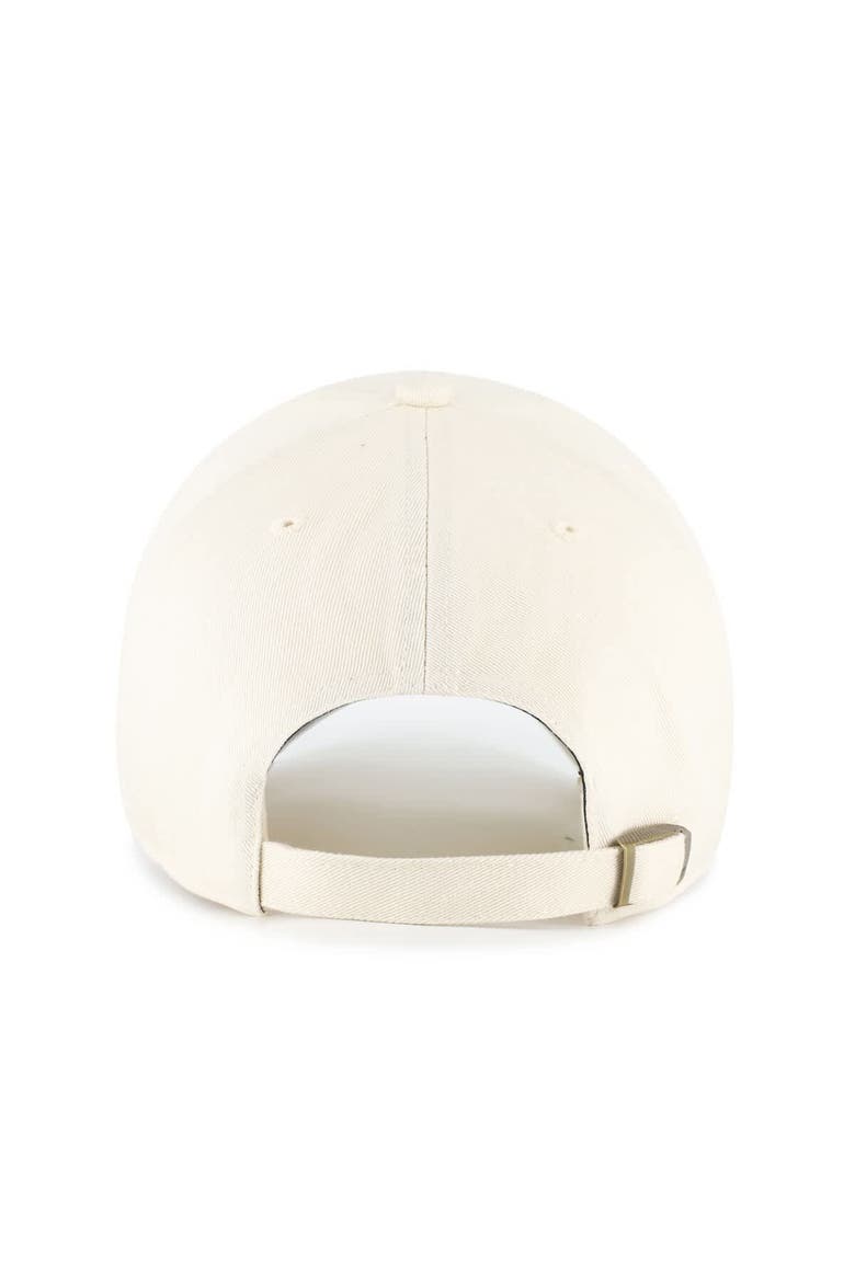 Men's '47 Sand Iowa Hawkeyes Clean Up Adjustable Hat, Alternate, color, Sand