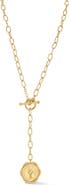 SPHERA MILANO Coin Lariat Necklace