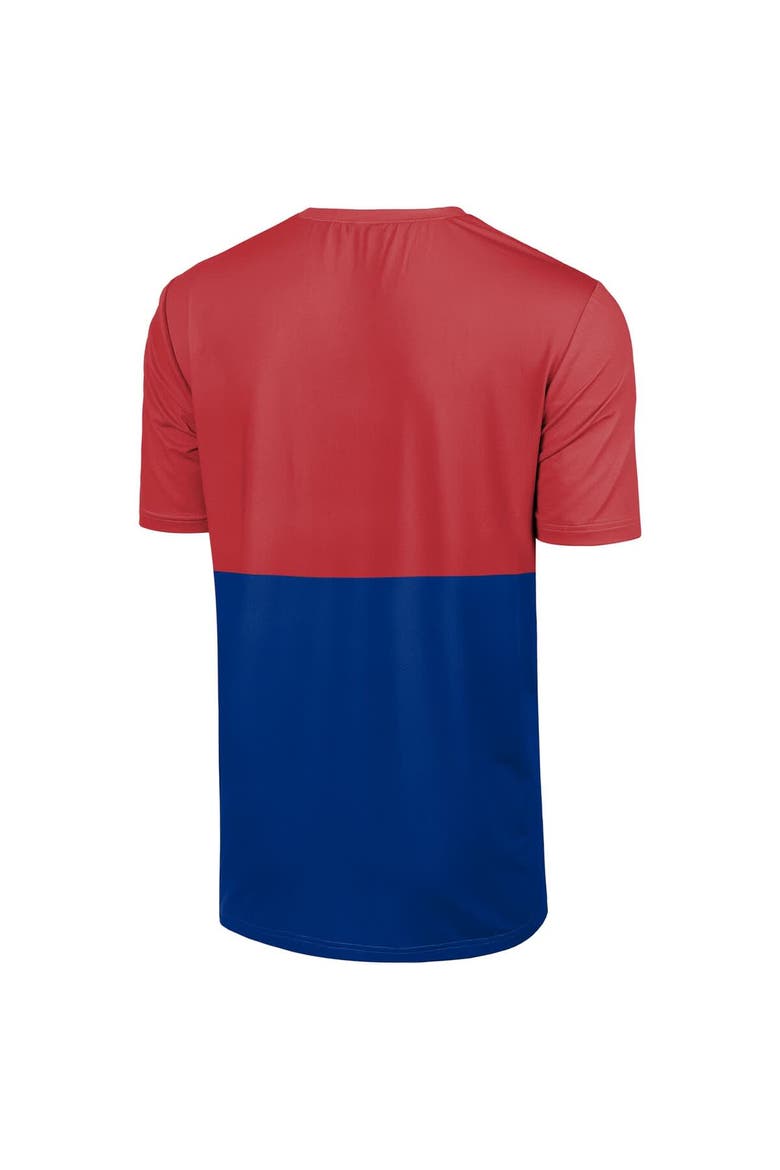 Men's FOCO Red/Royal Philadelphia Phillies Big Logo Mascot T-Shirt, Alternate, color, Red