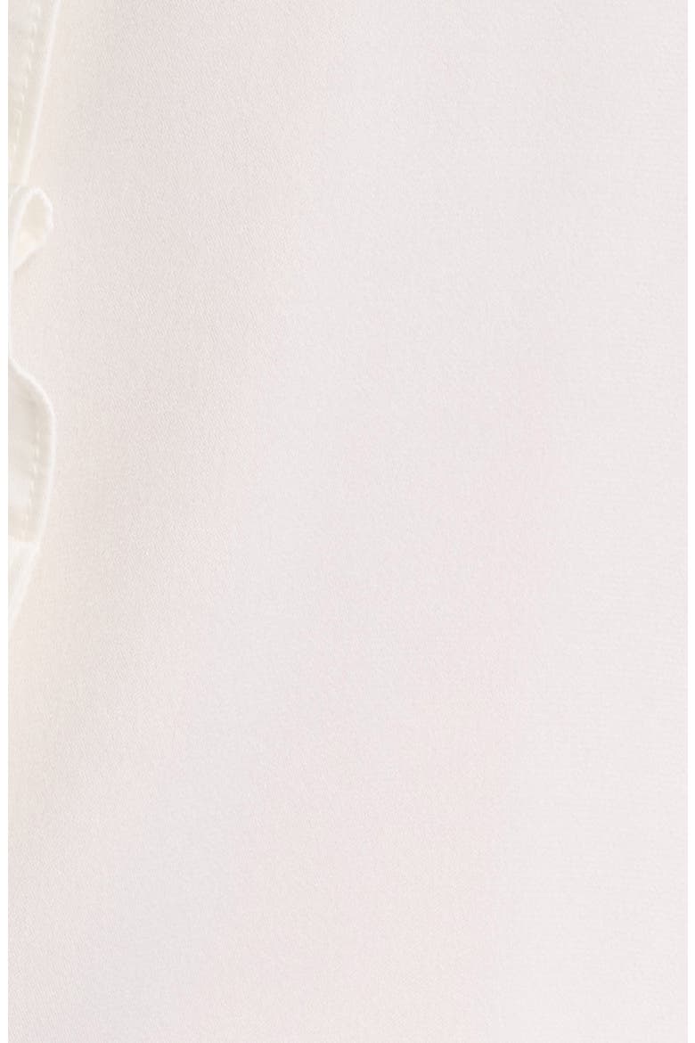 North Tie Neck Silk Blend Blouse, Alternate, color, IVORY
