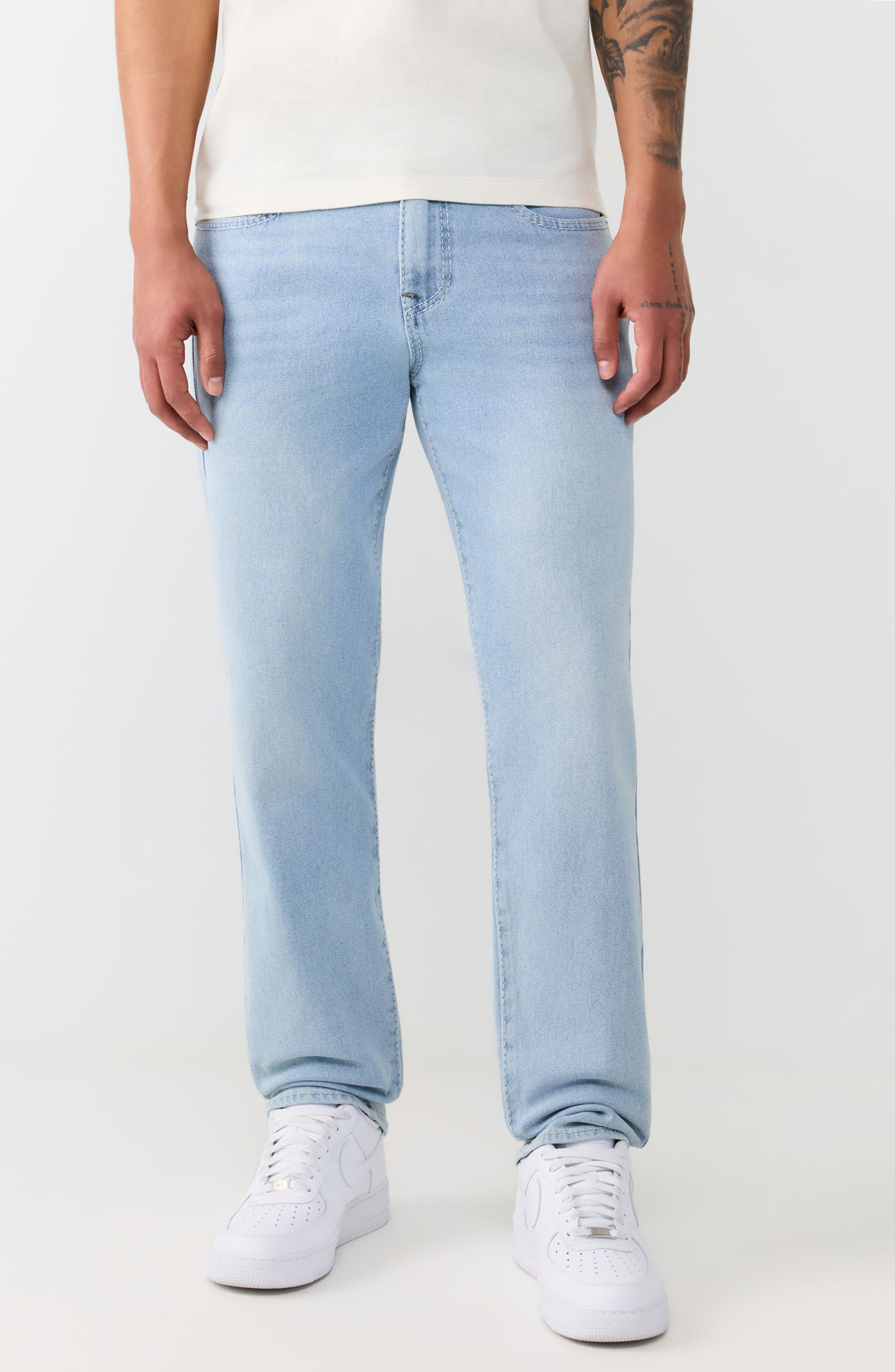True Religion Geno Big T Flap Pocket Slim Fit Jeans
