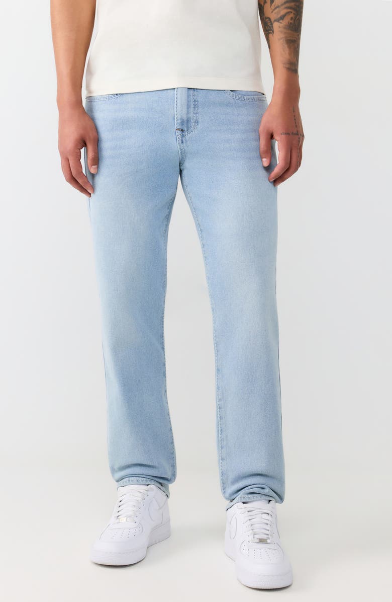 True Religion Geno Big T Flap Pocket Slim Fit Jeans, Main, color, 
