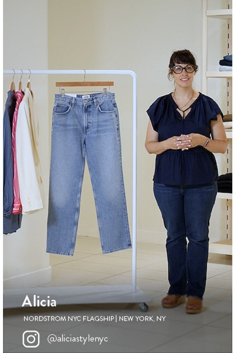 Valen Ankle Straight Leg Jeans video
