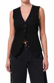 Citizens of Humanity Jasmin Denim Longline Vest
