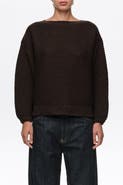 BIMBA Y LOLA Oversized Boat Neck Sweater