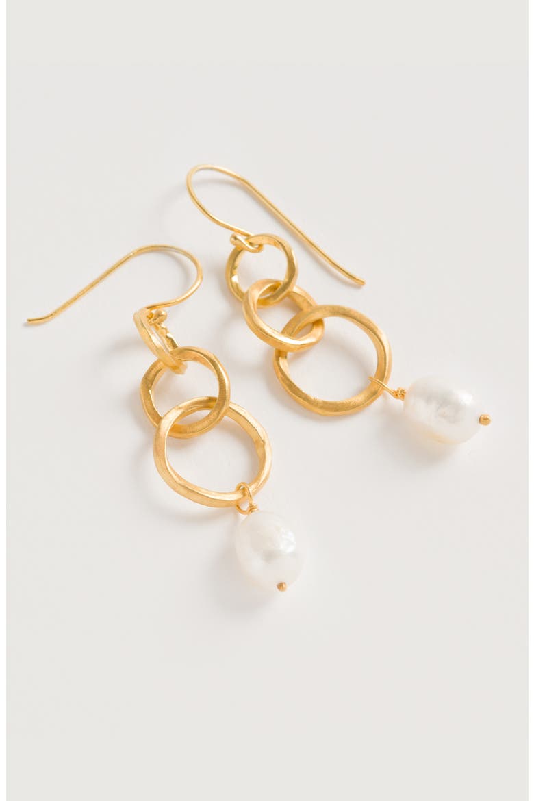 Warrioress Chain Drop, Alternate, color, Gold