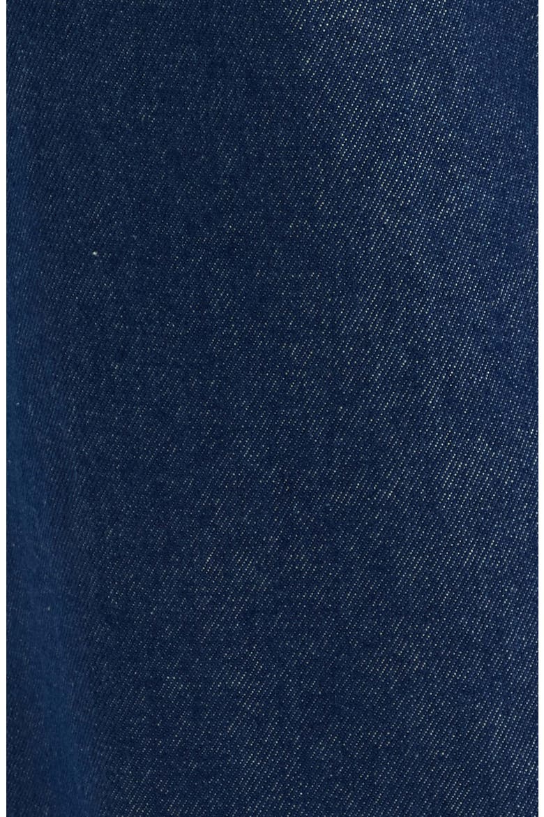Uniko Bloom Detail Wide Leg Jeans, Alternate, color, DARK INDIGO