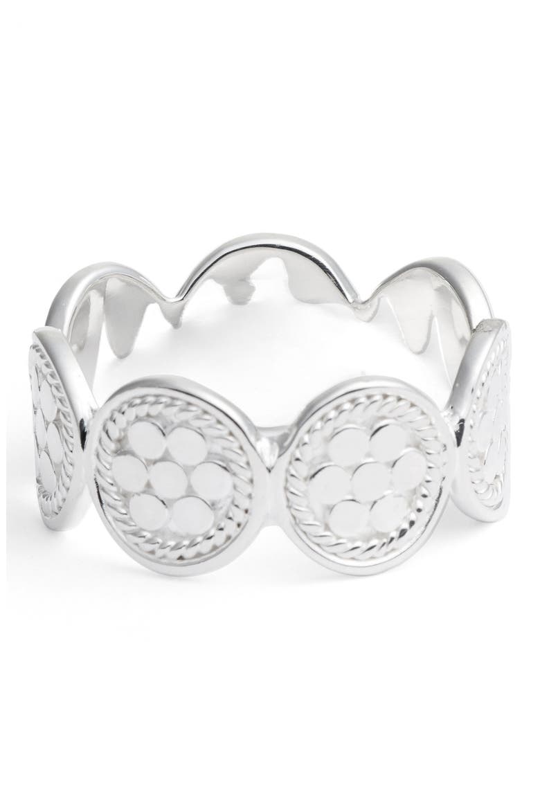 Signature Multi Disc Band Ring, Alternate, color, SILVER