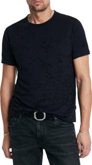 John Varvatos Eden Burnout Organic Cotton Blend T-Shirt