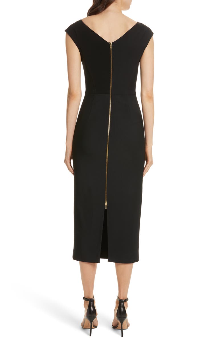 DVF Diane von Furstenberg Midi Sheath Dress, Alternate, color, 