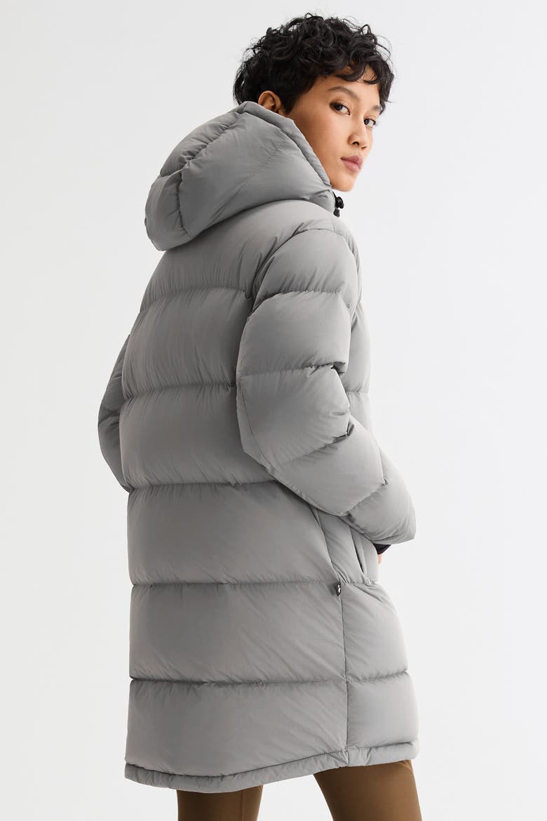 Puff-O® Hip-Length Down Puffer Jacket, Alternate, color, Gray