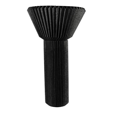 Archer 37" Modern Minimalist Pleated Shade Floor Lamp