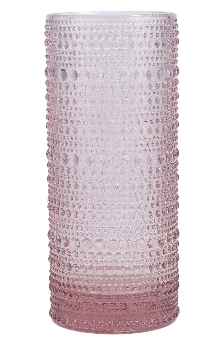 Fortessa Jupiter Set of 6 Highball Glasses, Main, color, Pink