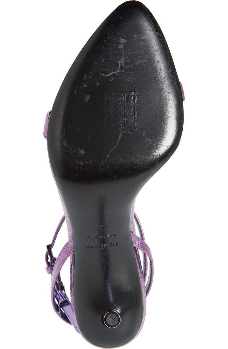 TOM FORD Padlock Naked Pointy Toe Sandal, Alternate, color,