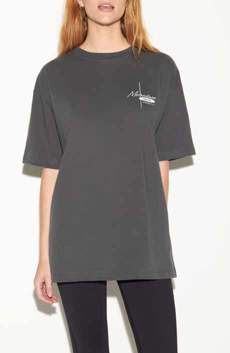 Spiritual Gangster Micro Motel Cotton Graphic Boyfriend T-Shirt