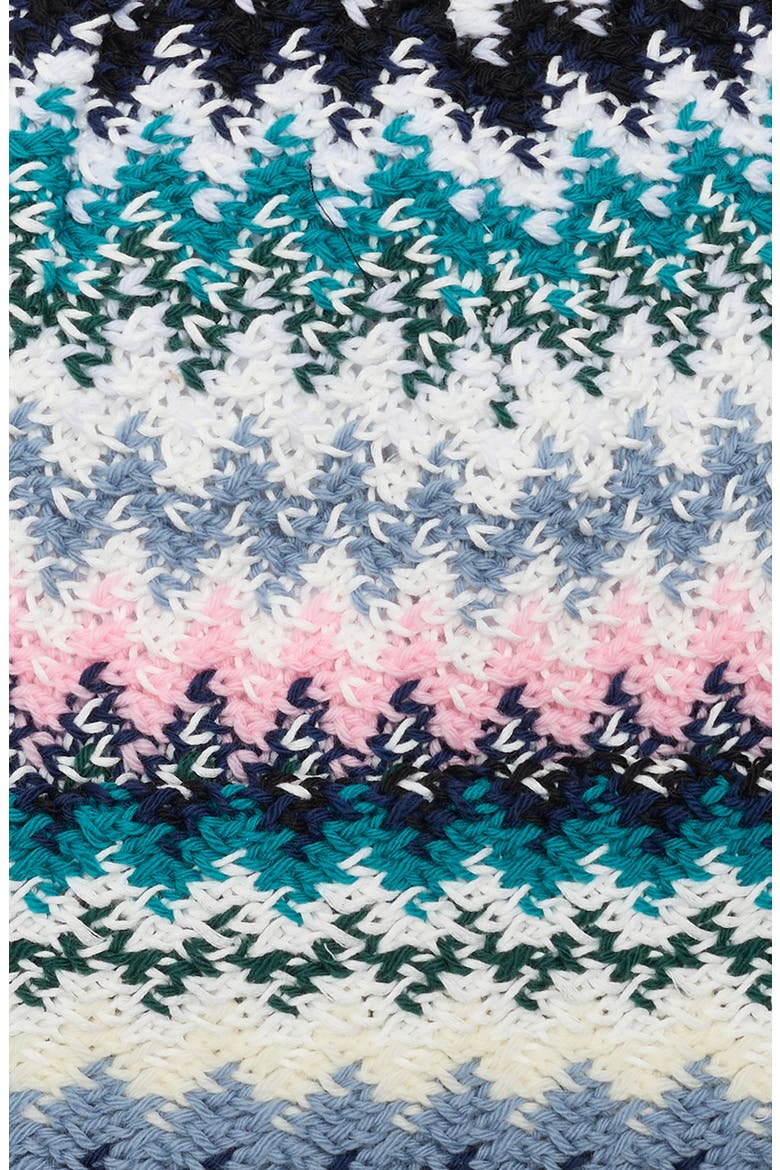 Zigzag Wool Beanie, Alternate, color, BLUE MULTI