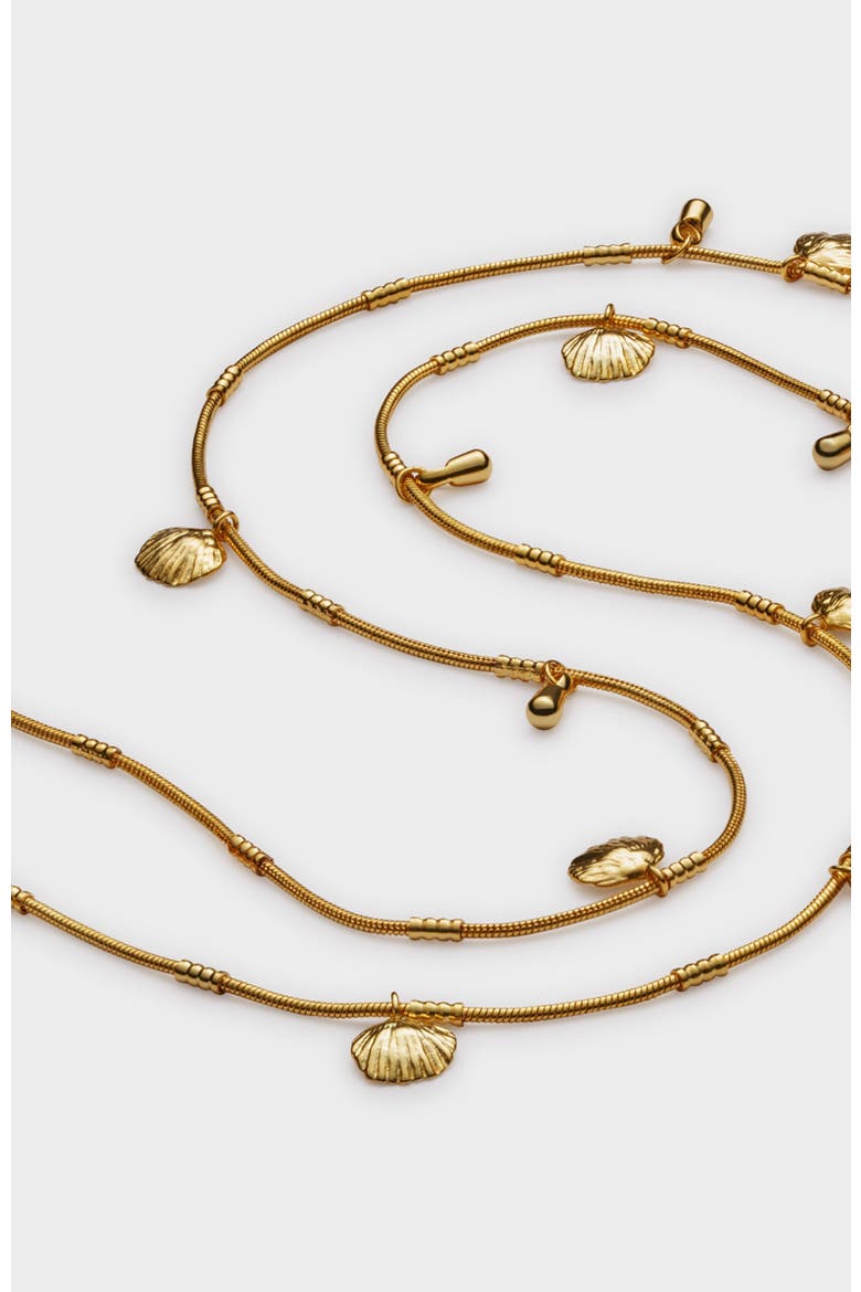 Cochellia Necklace, Alternate, color, Gold