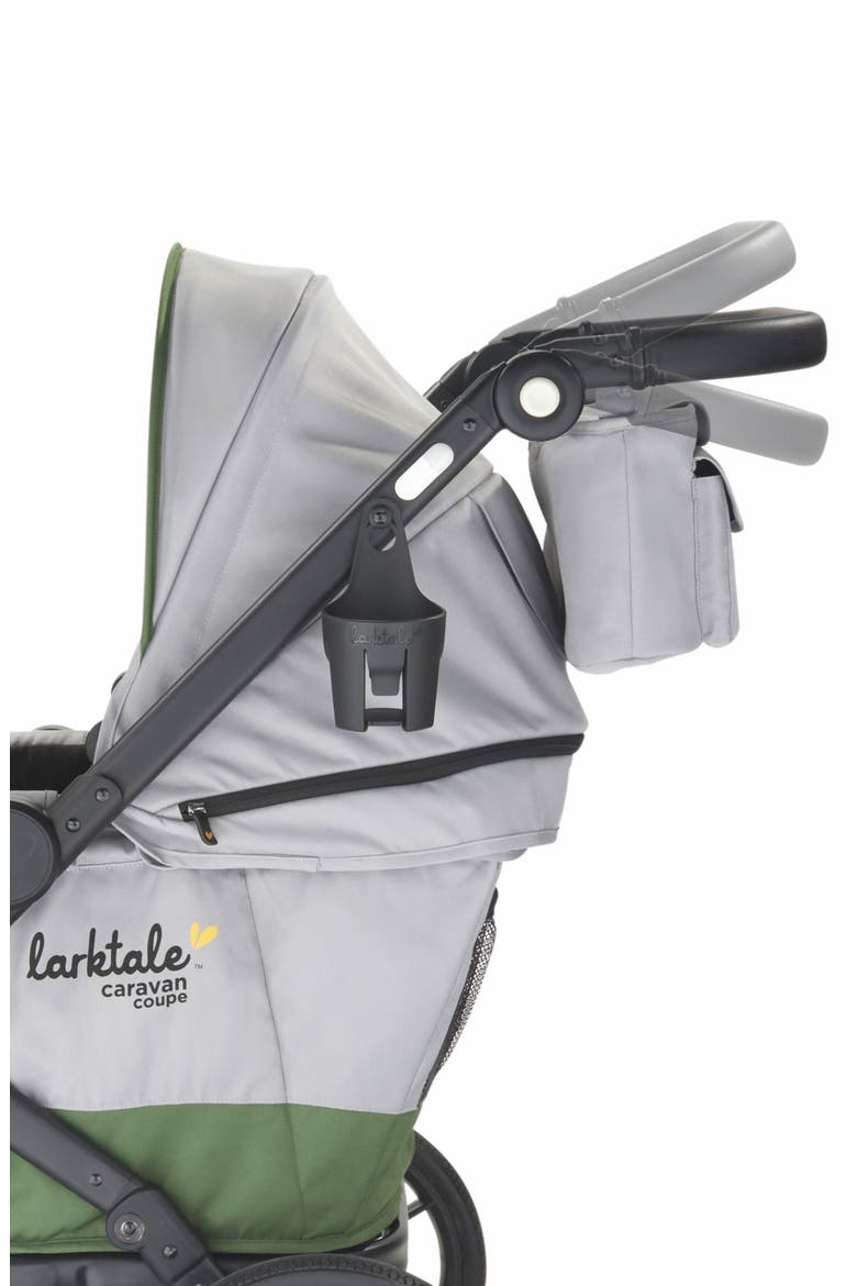 caravan™ coupe QUAD Compact 4-Seat Stroller/Wagon, Alternate, color, GREY
