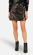 Yumi Sequin Mini Skirt