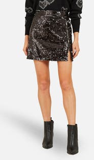 Yumi Sequin Mini Skirt