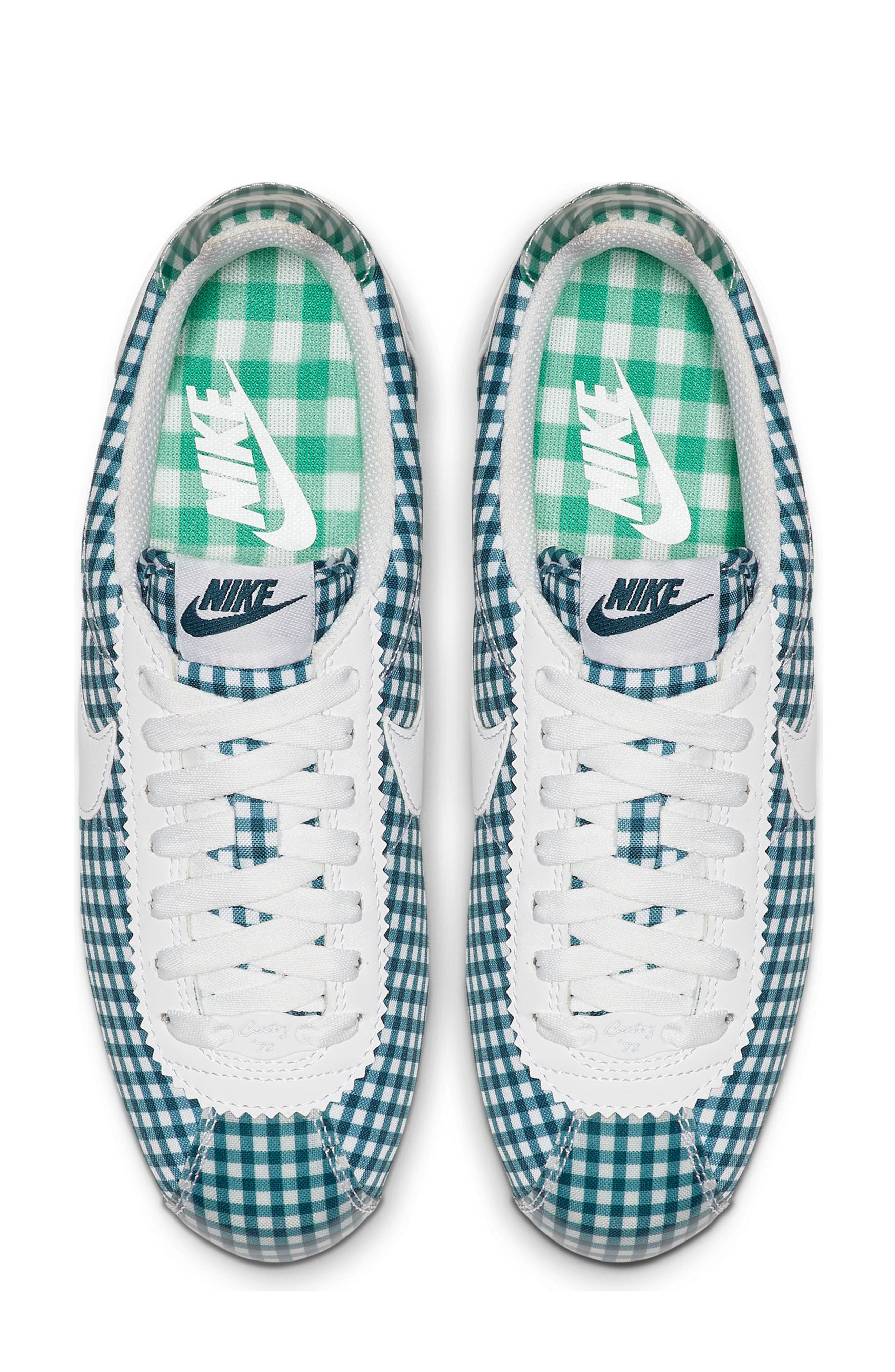 Nike Classic Cortez QS Gingham Sneaker, Alternate, color, 
