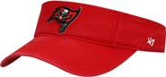 '47 Men's '47 Red Tampa Bay Buccaneers Clean Up Visor