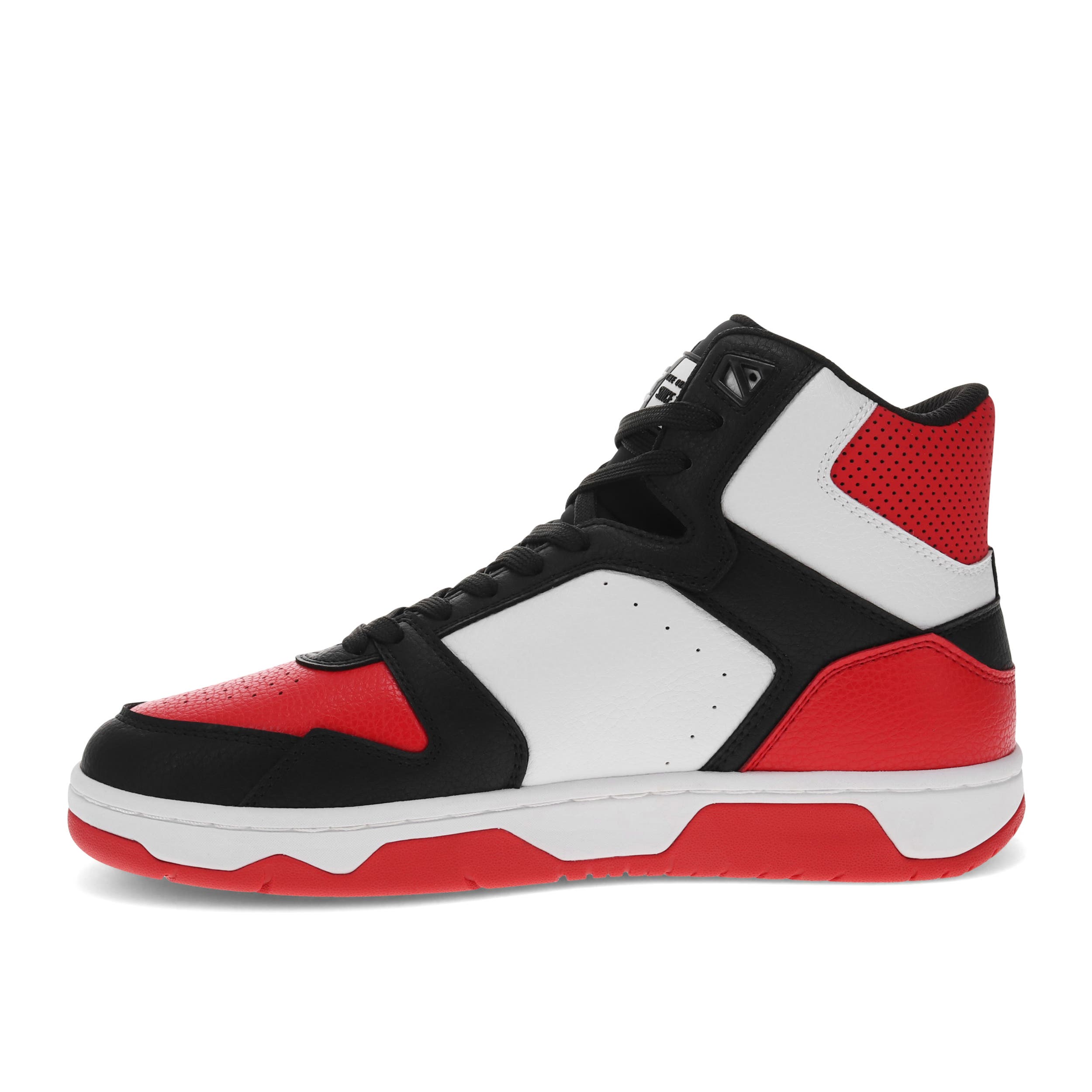STARTER Breakaway 88 Mid Sneakers, Alternate, color, Black/White/Red