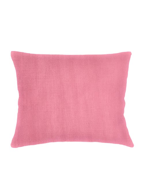 Anaya So Soft Linen Luxe Blue Dutch Euro Pillow With Down Alternative Insert